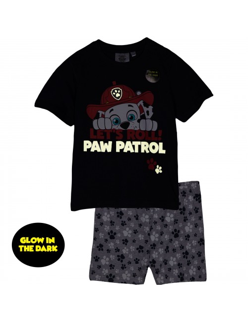 Pijama Marshall Paw Patrol, baieti 3-6 ani, bleumarin