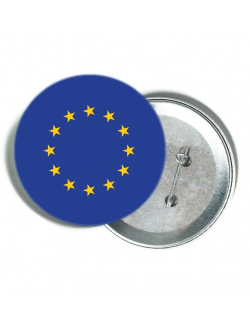 pain fingerprint Volcano Insigna Steag Uniunea Europeana, 56 mm