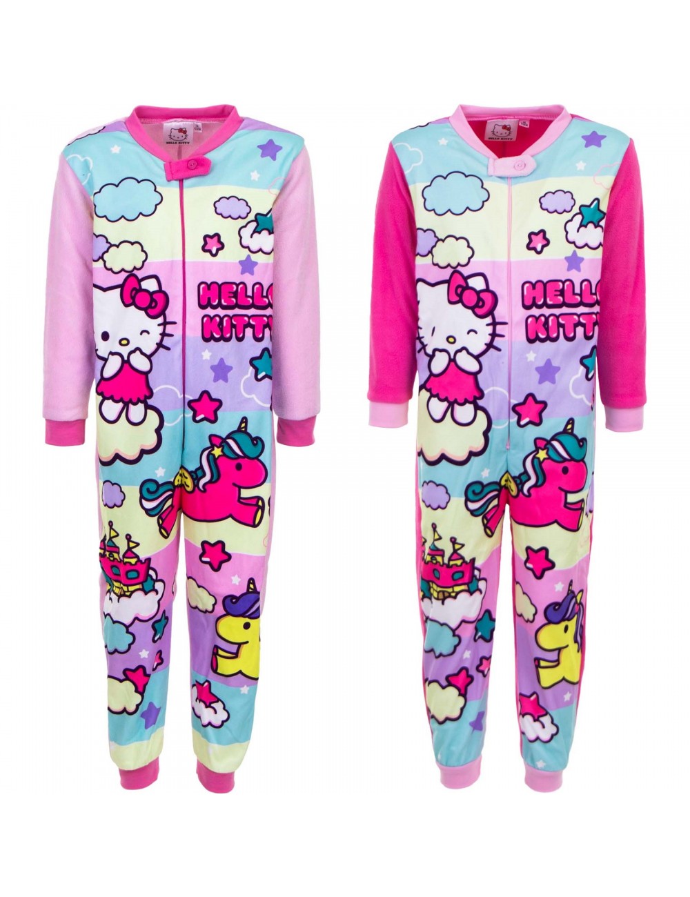 Baffle natural Easy to understand Pijama salopeta Hello Kitty, 3-8 ani