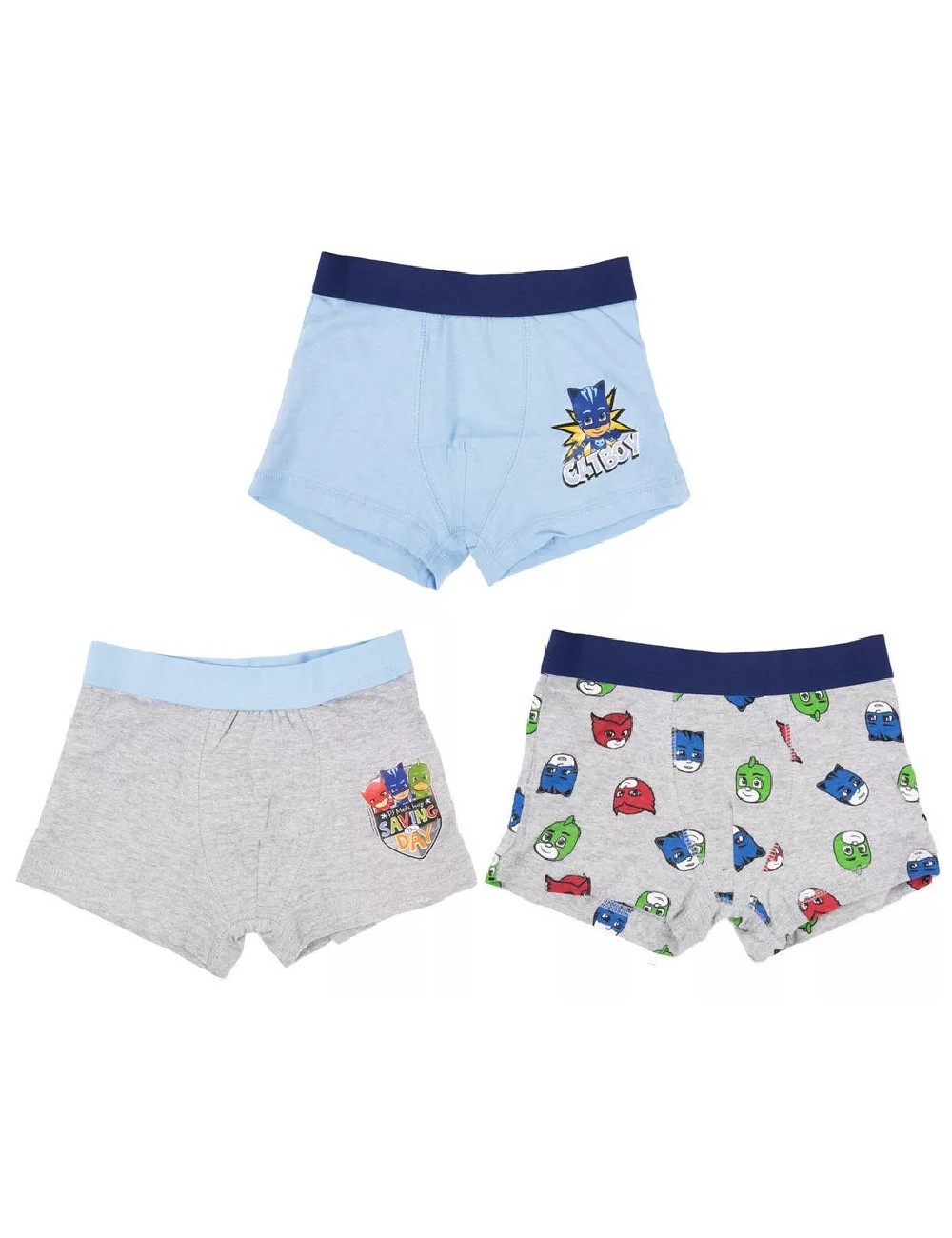 Looting Booth support Set 3 chiloti boxeri, Eroi in pijamale, 98-116 cm