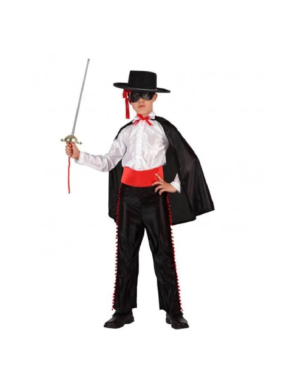 Risky legal once Costum copii, Bandit Zorro, 4-12 ani