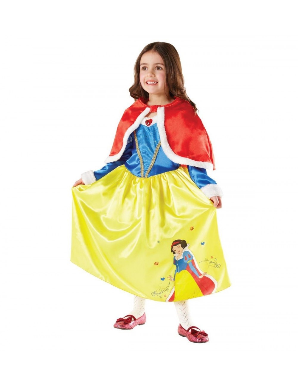 Costum Alba ca Zapada -model de iarna-Rubie's