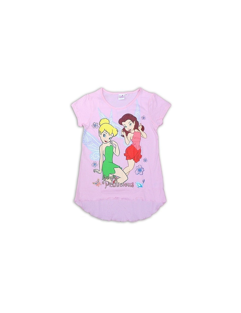 Tricou fete Disney Fairies, culoare roz
