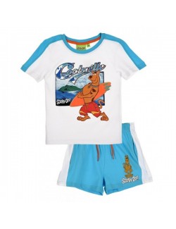 Set vara: Tricou si pantaloni scurti Scooby Doo Surfer OE1417