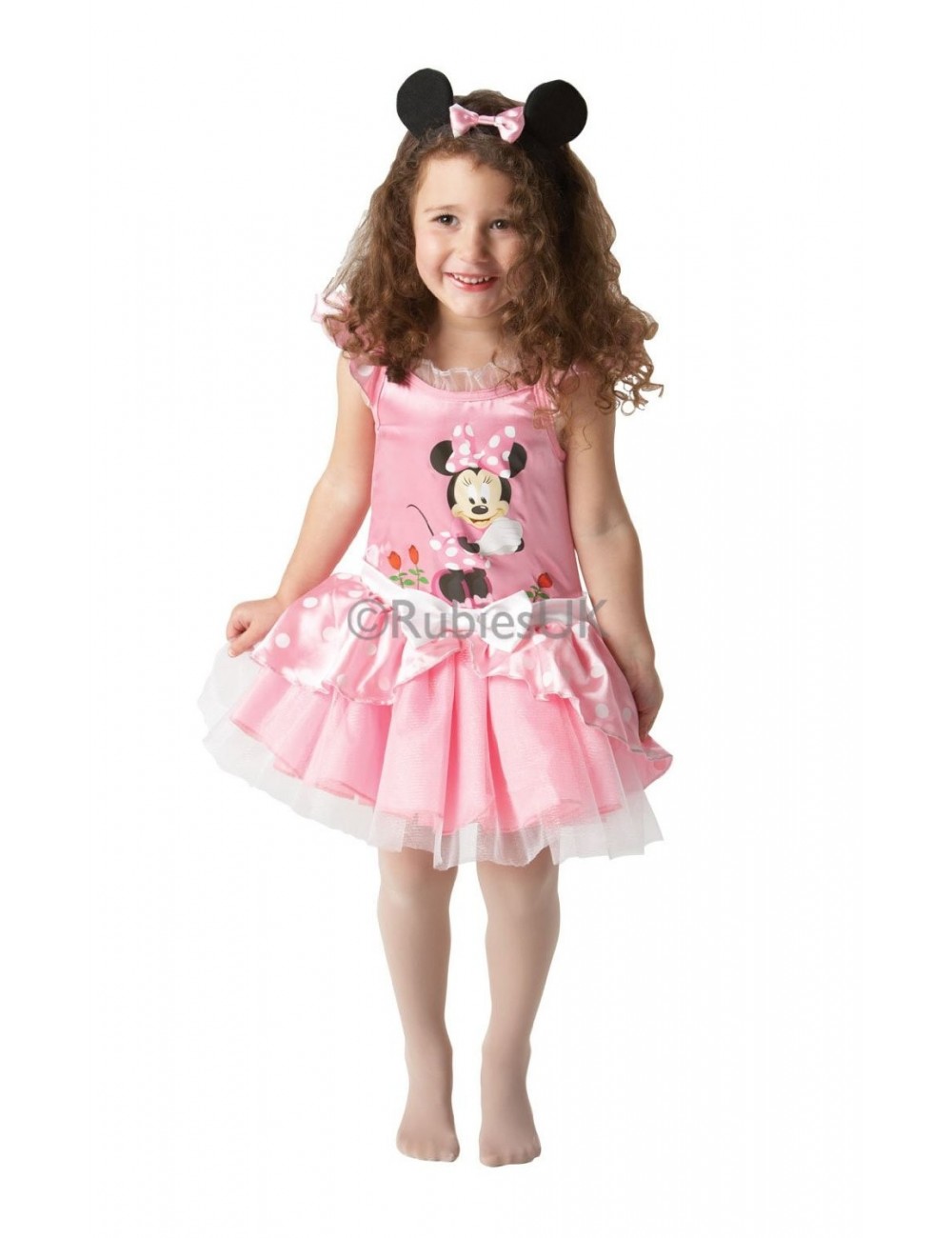Costum carnaval Minnie Mouse Balerina roz 884771 Rubie's