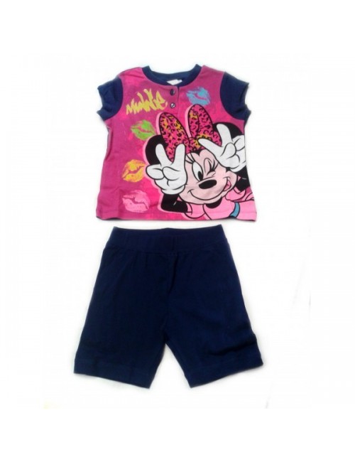 Pijama de vara  Minnie Mouse bleumarin OE7687