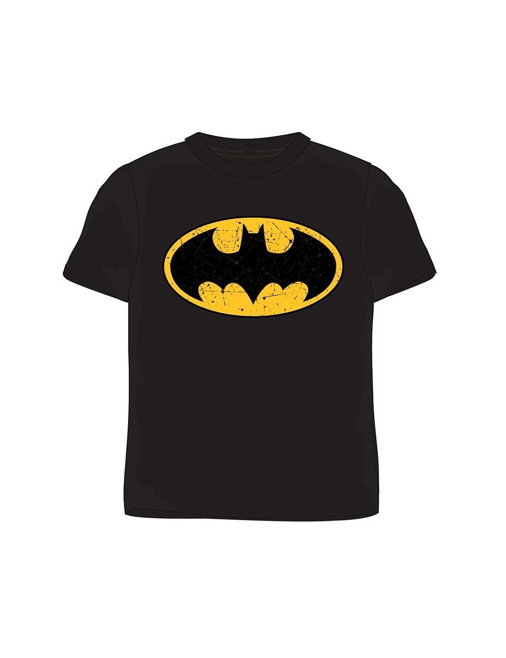 Tricou negru pentru copii de 9 ani - 14 ani  Batman