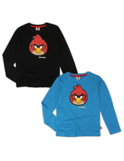 Bluza maneca lunga copii 4- 10 ani Red Angry  Birds