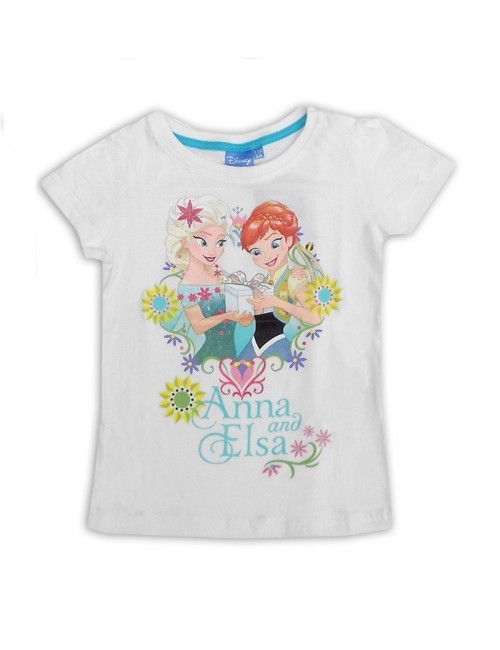 Tricou de vara Anna si Elsa - Frozen Fever