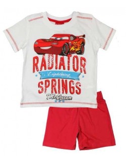 Pijamale cu maneca scurta baieti, Disney Cars