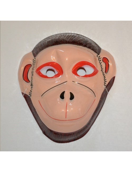 Masca de carnaval - serbare, din plastic: Maimutica