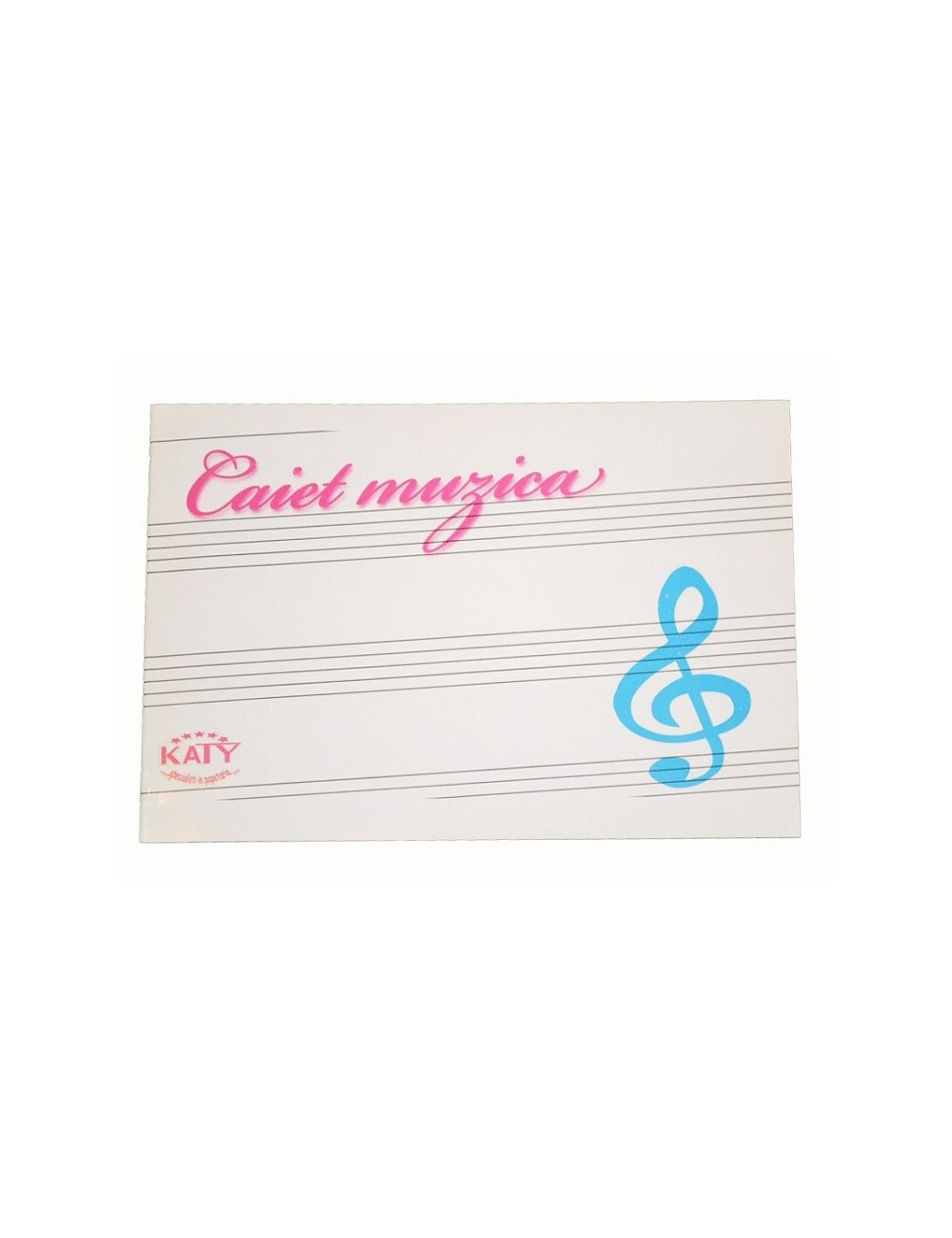 Caiet de MUZICA, 16 file, Katy Paper