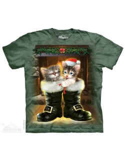 Tricou copii The Mountain: Boots & Cats