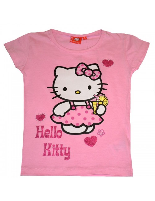 Tricou maneca scurta Hello Kitty 8 ani
