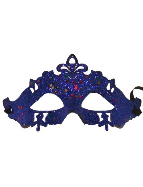 Masca bal mascat - carnaval cu sclipici