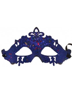 Masca bal mascat - carnaval cu sclipici