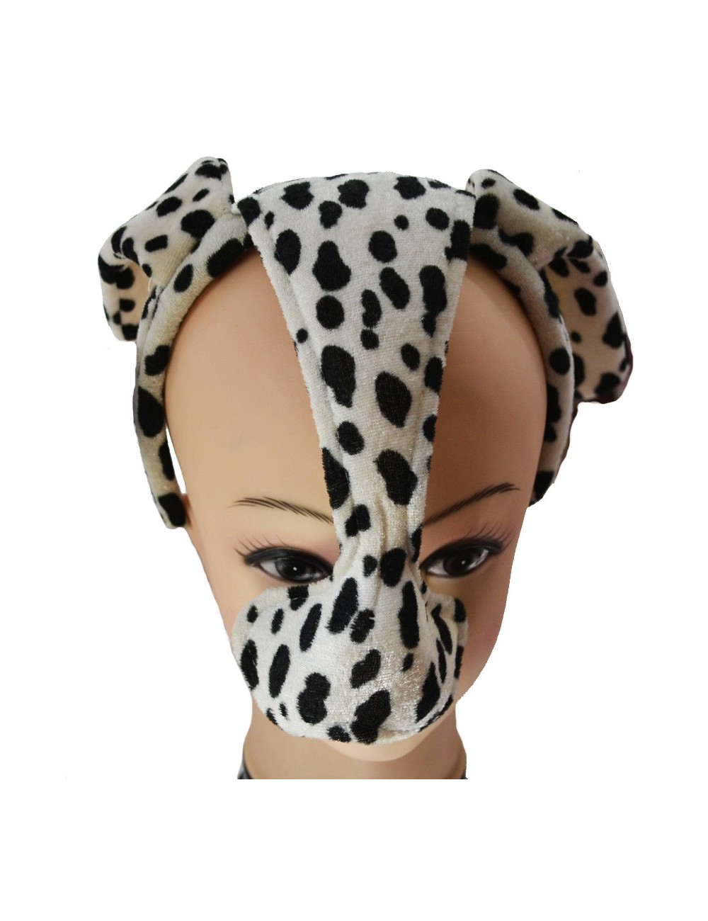 Bentita - masca Dalmatian, din plus, pentru copii