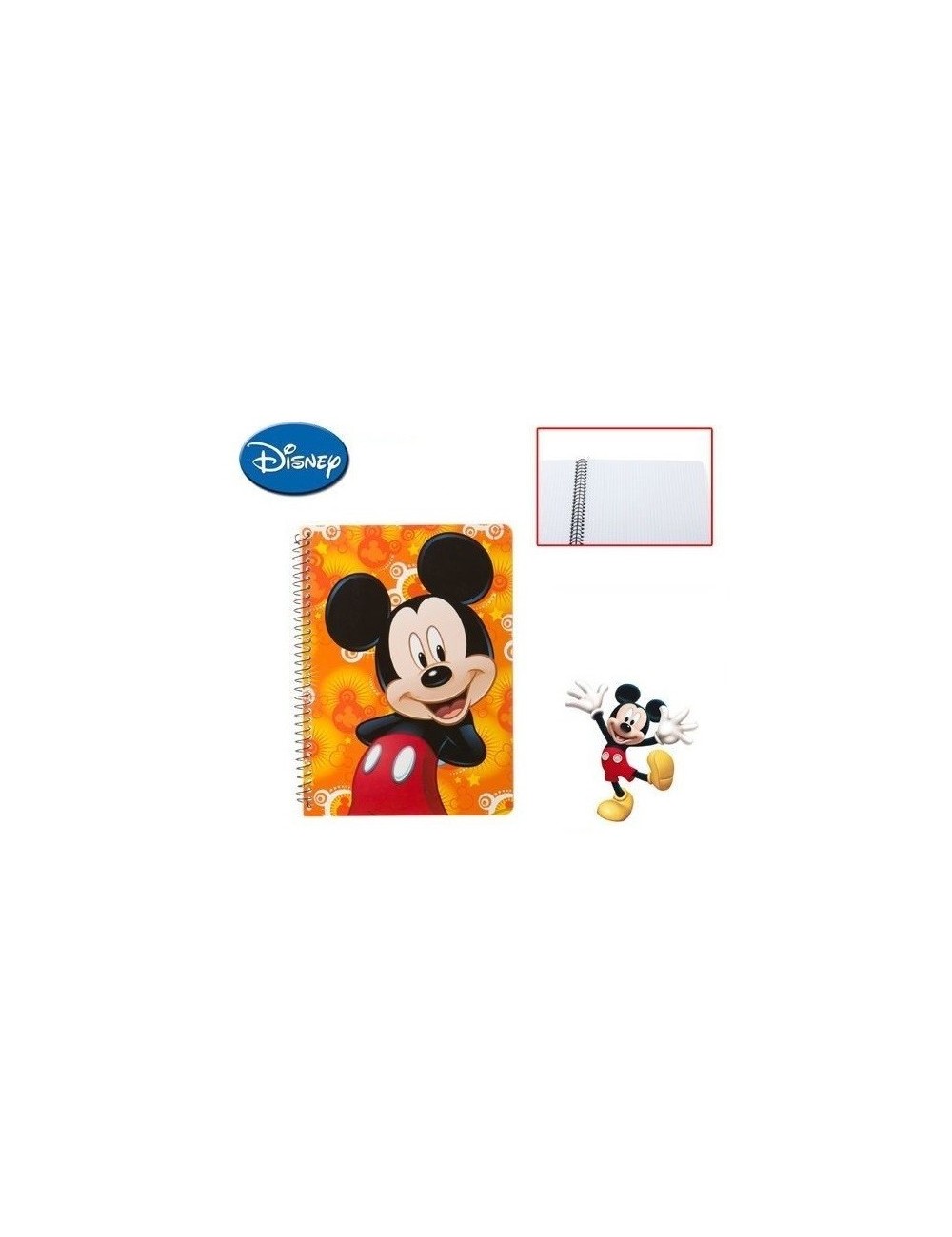 Caiet de notite A5, 60 file, Disney Mickey Mouse