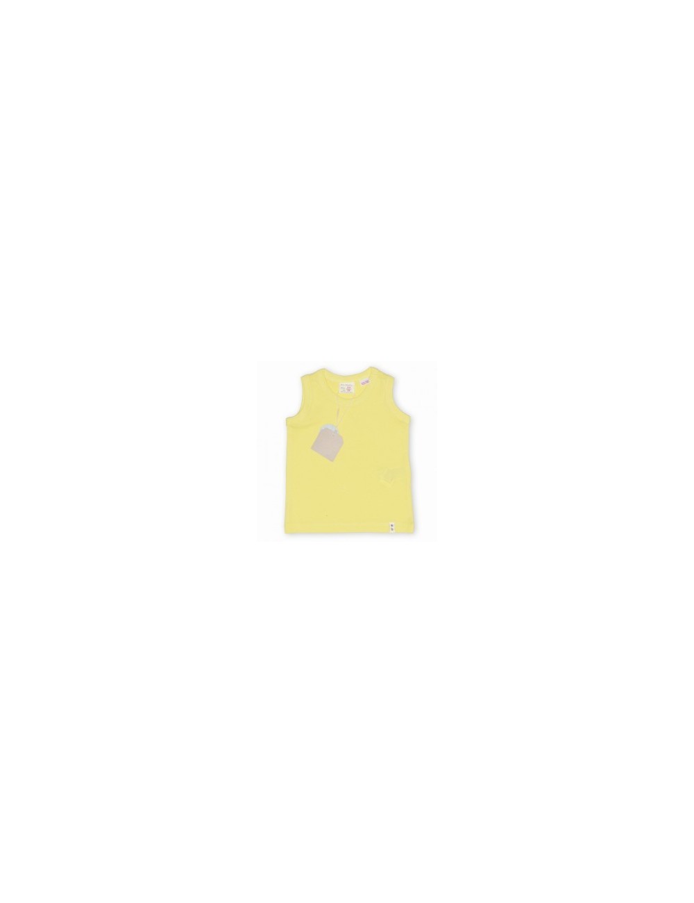 Tricouri Zara fara maneci, copii 3 -12 ani, galben