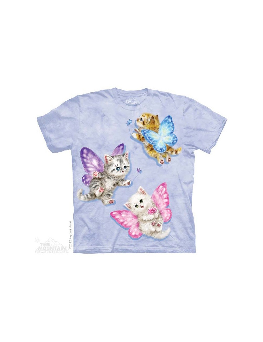 Tricou 3D copii, The Mountain: Buterfly Kitten Fairies