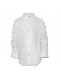 Camasa alba baieti 4 - 14 ani, maneca lunga, Attire