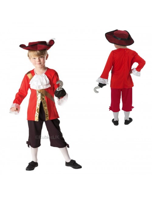 Costum carnaval copii: Capitanul Hook (Peter Pan)