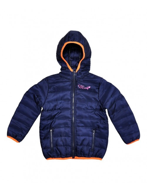 Jachetă fâș copii, Cool & Young, bleumarin, 86 - 128 cm