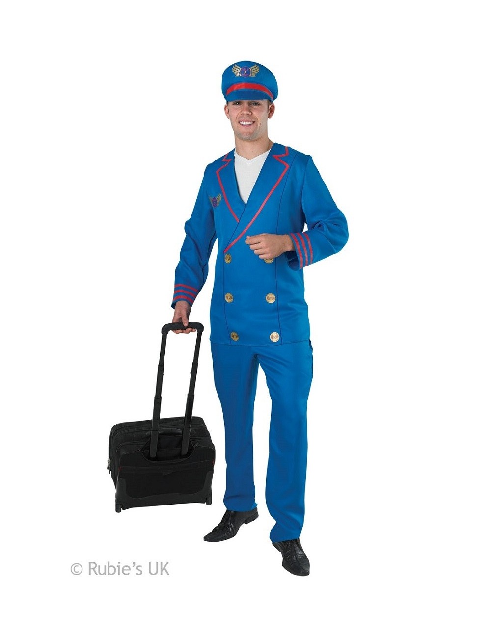 Costum Halloween barbati: Pilot Rubie's