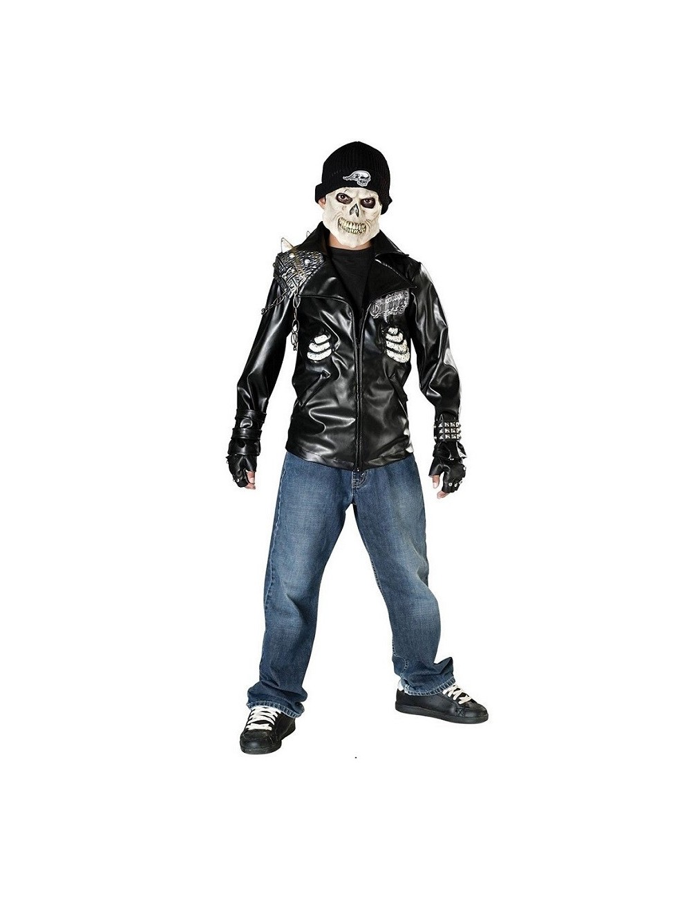 Costum Halloween adolescenti: Fantoma Motociclistului (Death Rider)