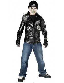 Costum Halloween adolescenti: Fantoma Motociclistului (Death Rider)