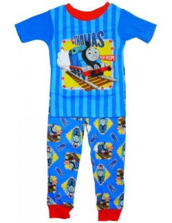 Pijama baieti Locomotiva Thomas, 12 luni - 5 ani