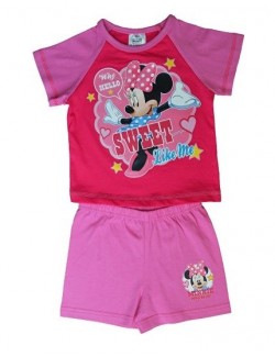 Pijama vara  Minnie Mouse Sweet, 12 luni - 4 ani