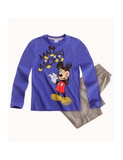 Pijama Disney "Mad about Mickey Mouse", 3 - 8 ani