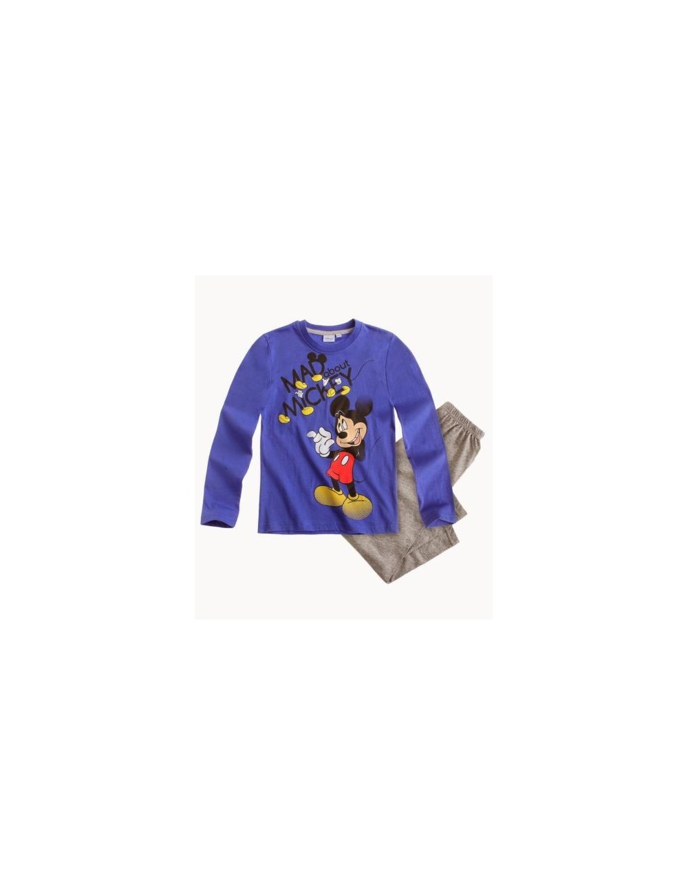 Pijama Disney "Mad about Mickey Mouse", 3 - 8 ani