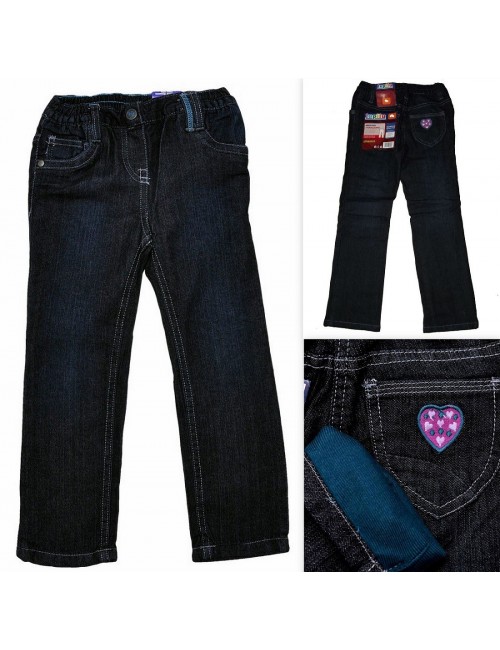 Pantaloni jeans captusiti, fete, 86-116 cm, Lupilu