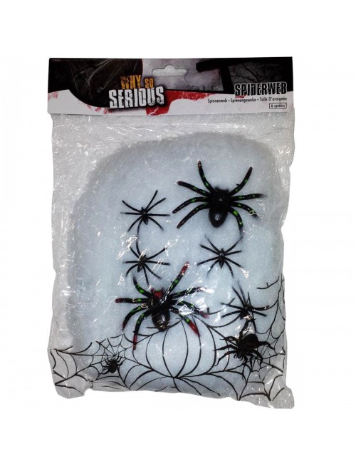 Pânză de păianjen 100 gr. - Decorațiuni Halloween