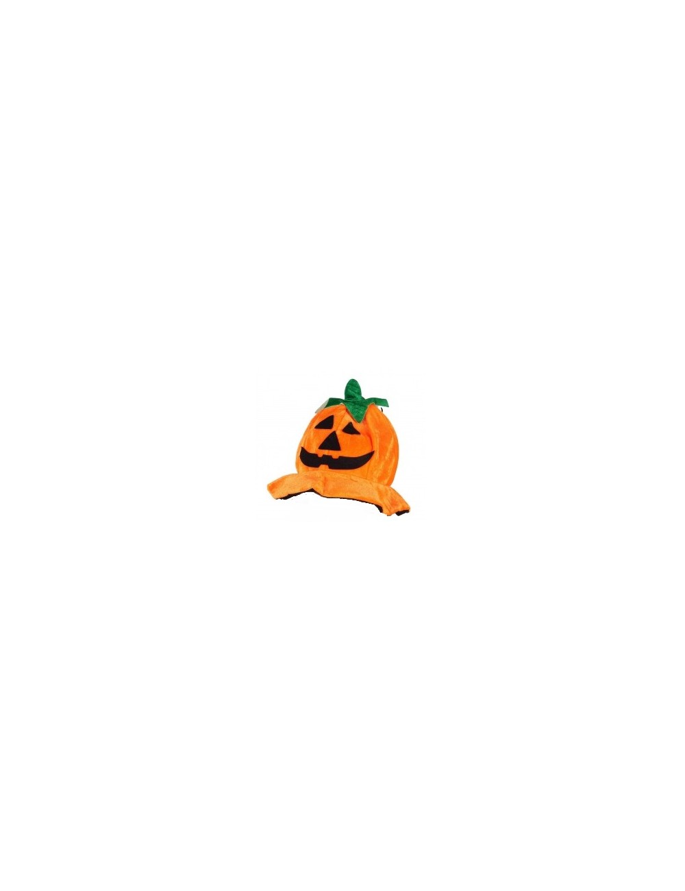 Palarie Dovleac Halloween, din pluș, 58 cm