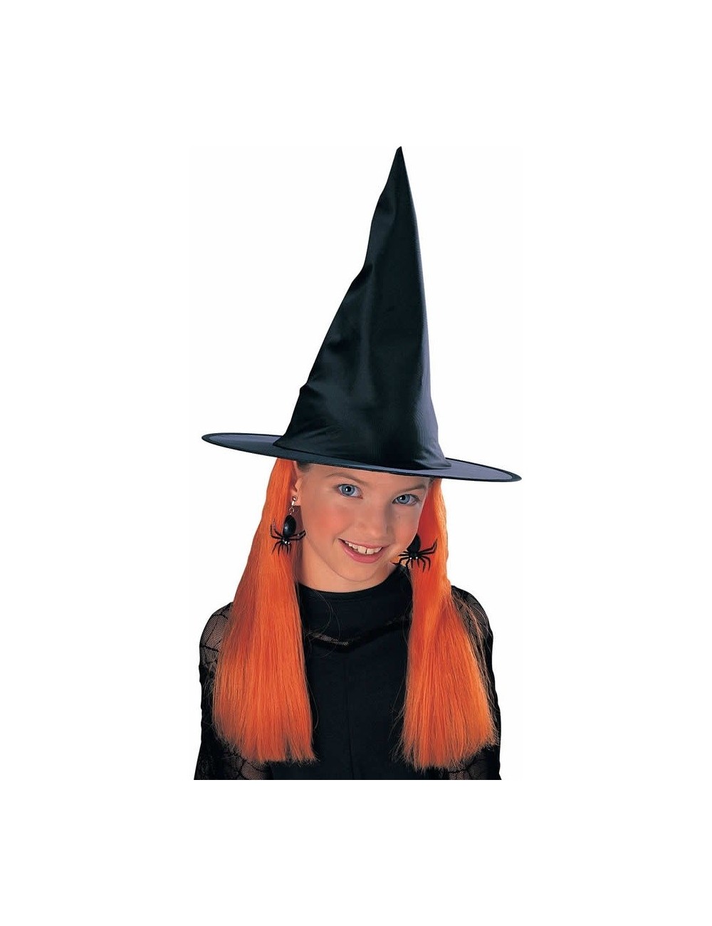 Palarie vrajitoare cu par portocaliu Rubie's