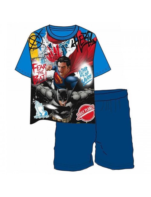 Pijama vara Batman vs. Superman, 6 - 10 ani