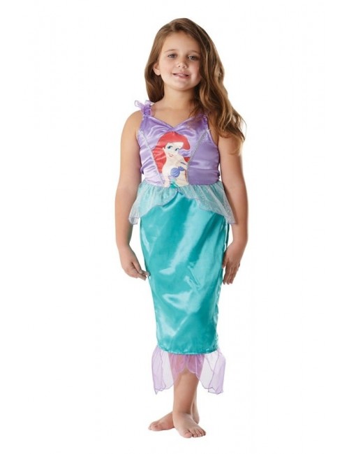 Costum Ariel Mica Sirena Clasic Rubies