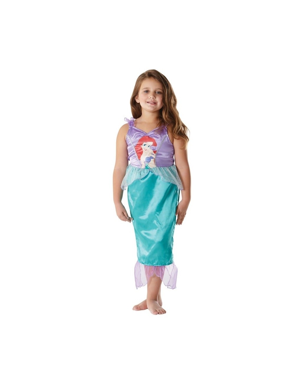 Costum Ariel Mica Sirena Clasic Rubies