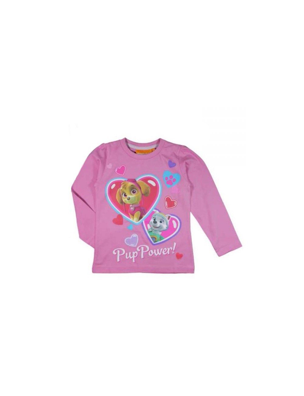 Bluza Paw Patrol, roz, fete 4 - 9 ani