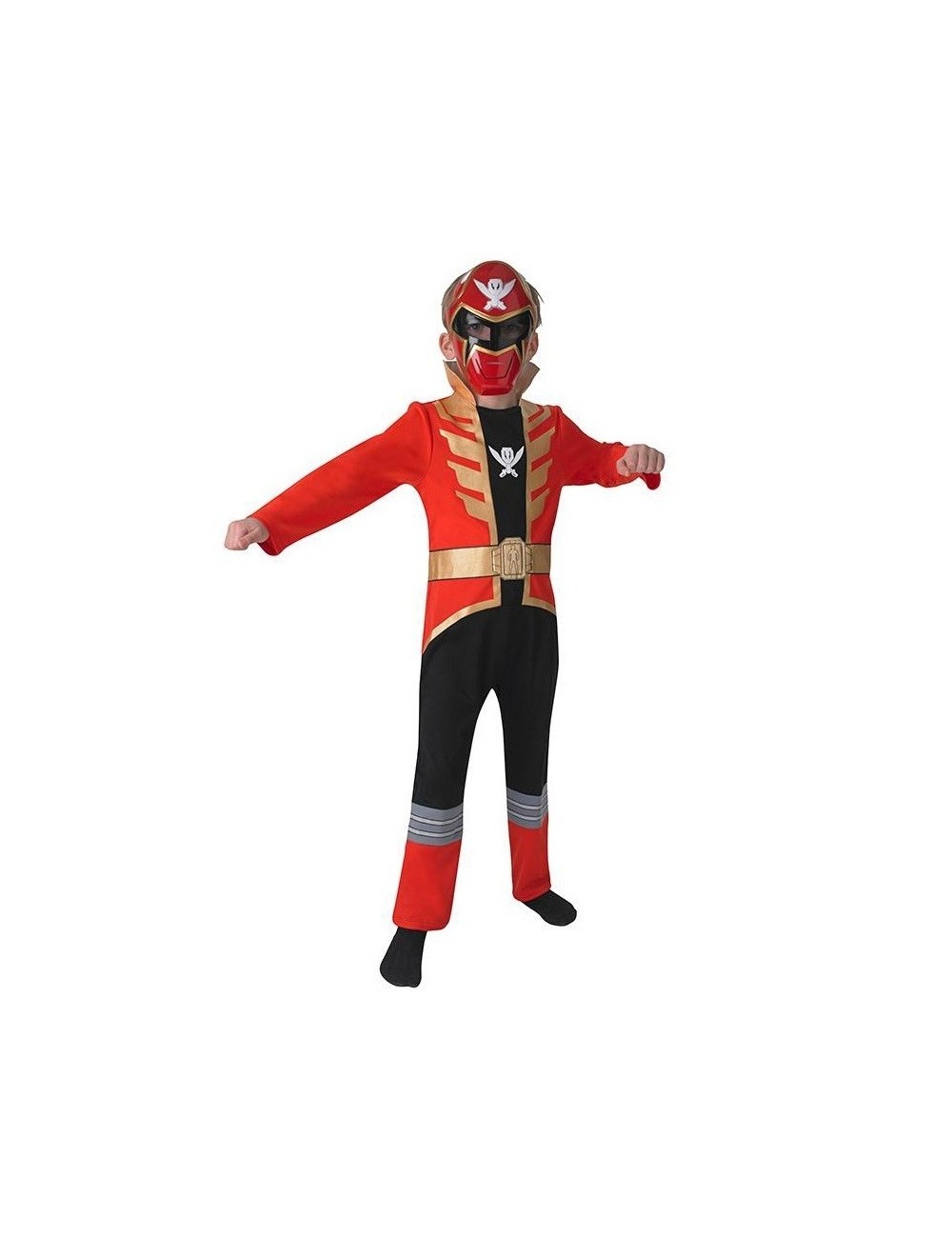 Miniature tonight intelligence Costum Power Rangers Megaforce, Red Ranger