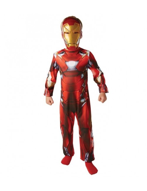 Costum carnaval Iron Man Clasic  Marvel Civil war