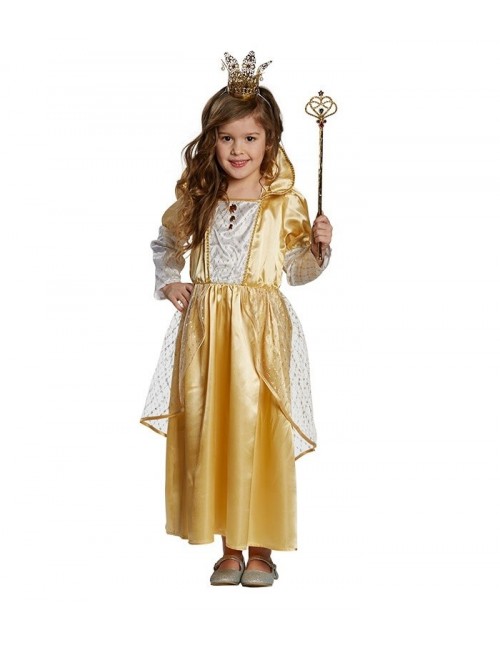 Costum carnaval: Rochie Printesa "Golden Princess"