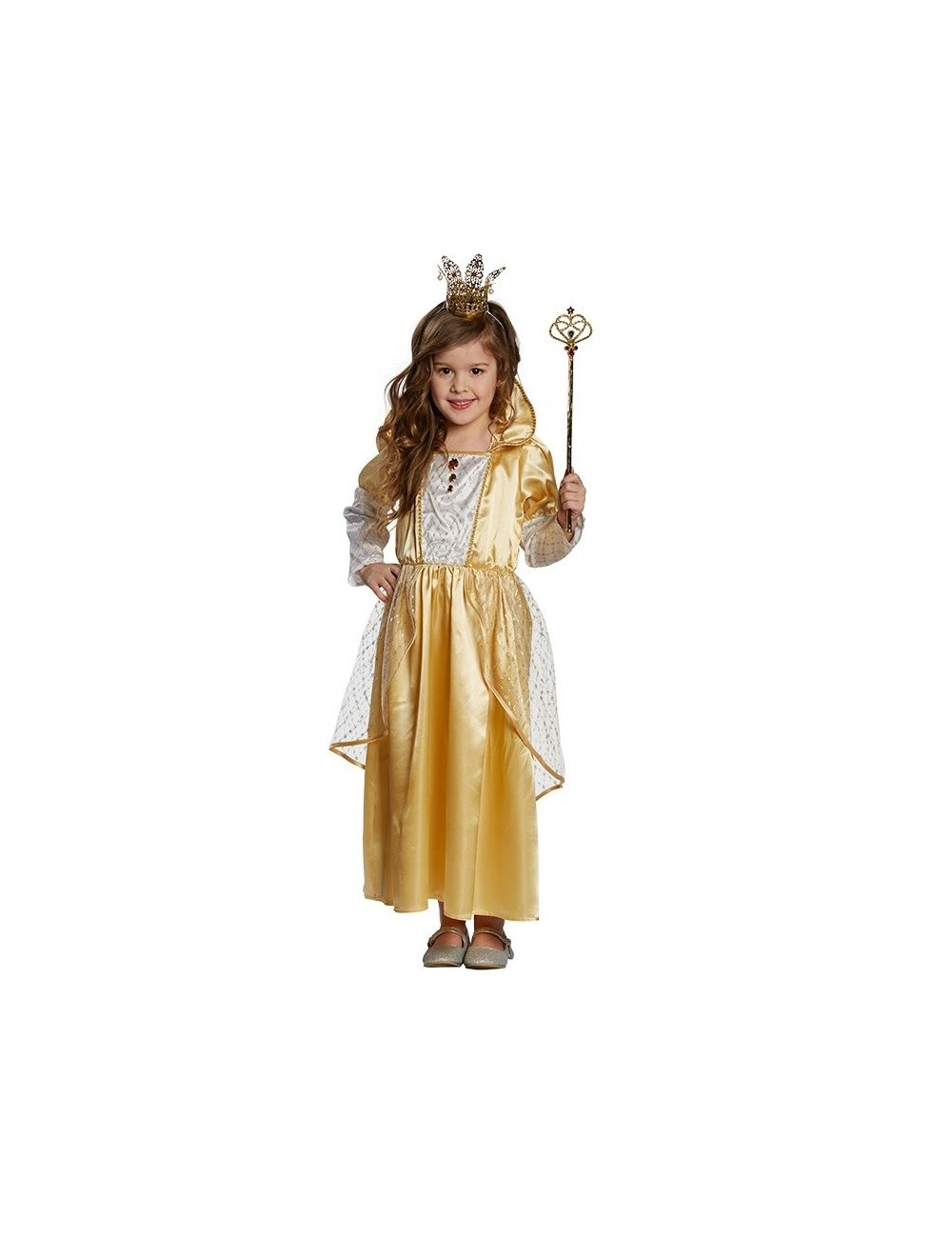 Costum carnaval: Rochie Printesa "Golden Princess"